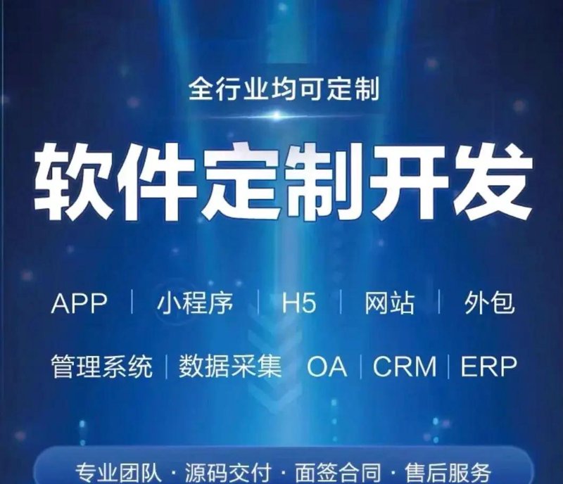 企业软件定制：助力你的业务升级